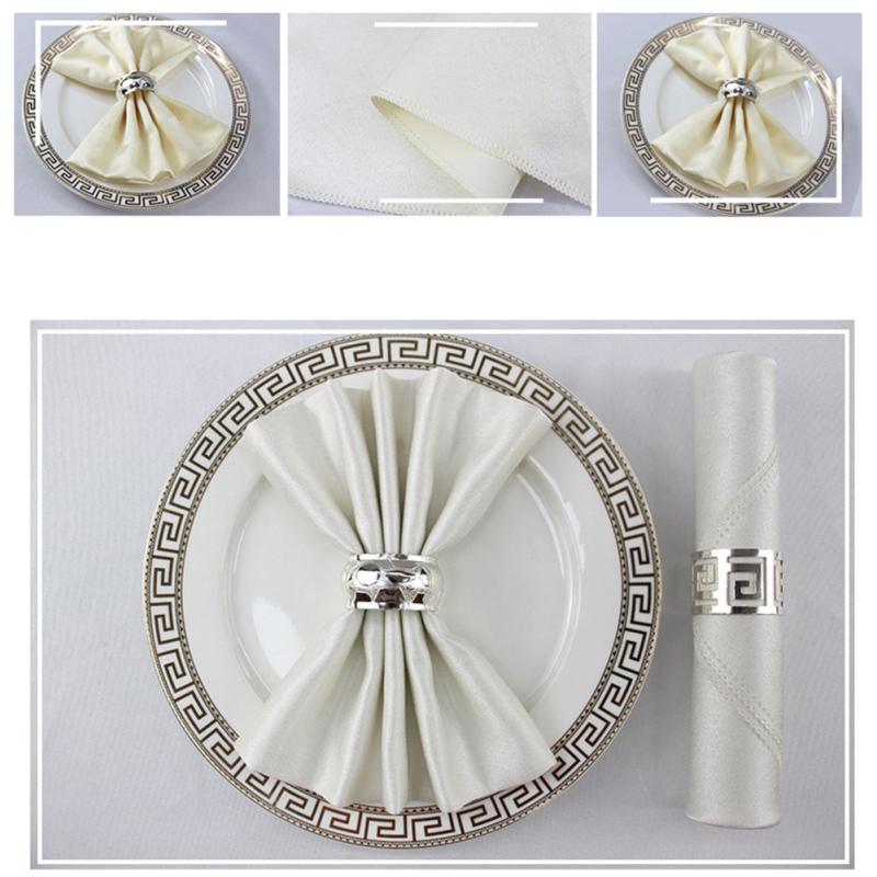 Hotel Home Solid Color Napkin Table Napkin Hotel Banquet Square serviette mokador