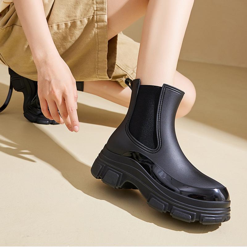 Damen Outdoor Stiefel Gummischuhe Küche