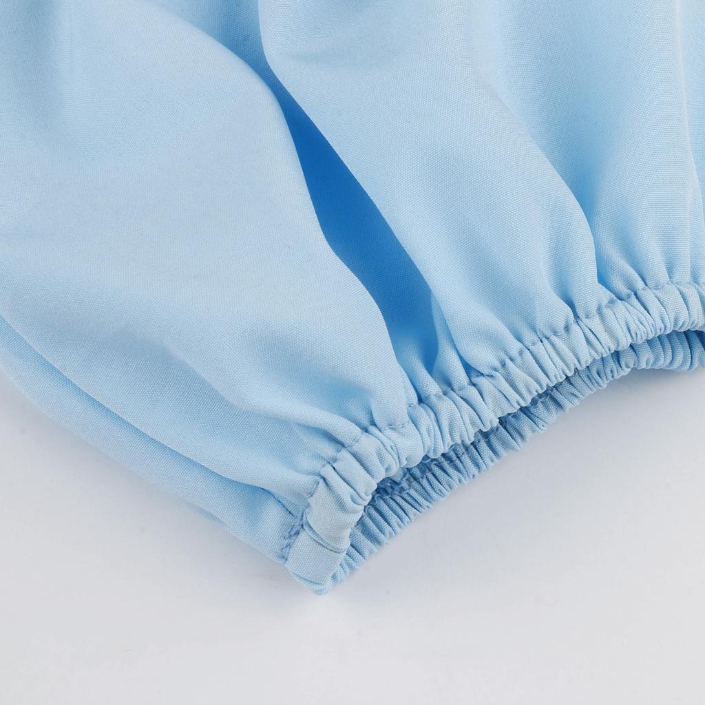 Frühling Sommer Damen Trägerloses Überkreuztes Langarm-Top