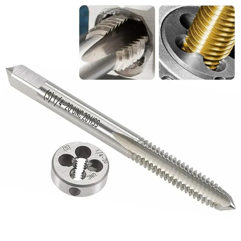 High Quality Nice Portable Pratical Tap Die 1/4 -20UNC 1PC HSS High Speed Steel Machine R1/4 Thread Tap -20