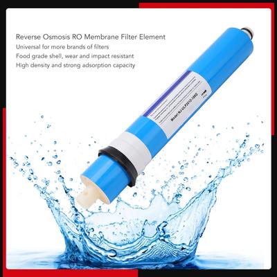 Purificador de Água 100G Universal Filtro de Membrana RO Substituição Elemento Filtrante de Osmose Reversa Ferramentas