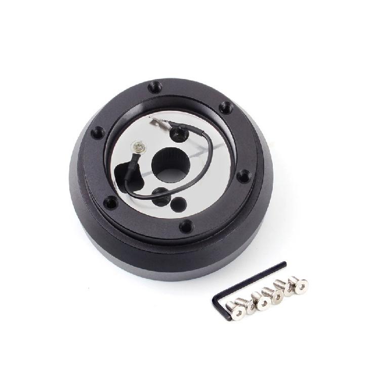 6 Hole Steering Wheel Connector Base 170h Steering Wheel Short Hub Adapter Kit For Dodge GMC Chevy Jeep Pontiac QR034