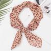 Leopard Print Scarf for Women Fashionable Soft Comfortable Fabric Neck Wrap Kerchief for Daily Commute or Daily Wear