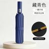 Spot wholesale automatic ten-bone umbrella vinyl sunscreen UPF11 + wind-resistant reinforcement weather and rain dual-purpose folding umbrella