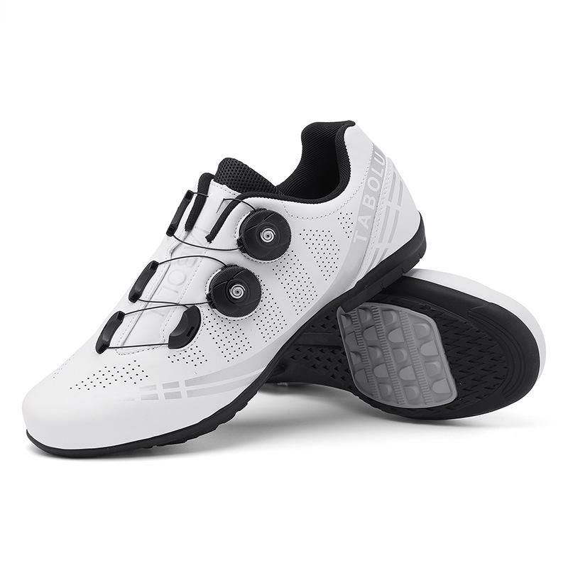 Breathable Road & Mountain Bike Lock Shoes, Professional Cycling Shoes, Power Assist Bicycle Shoes 41