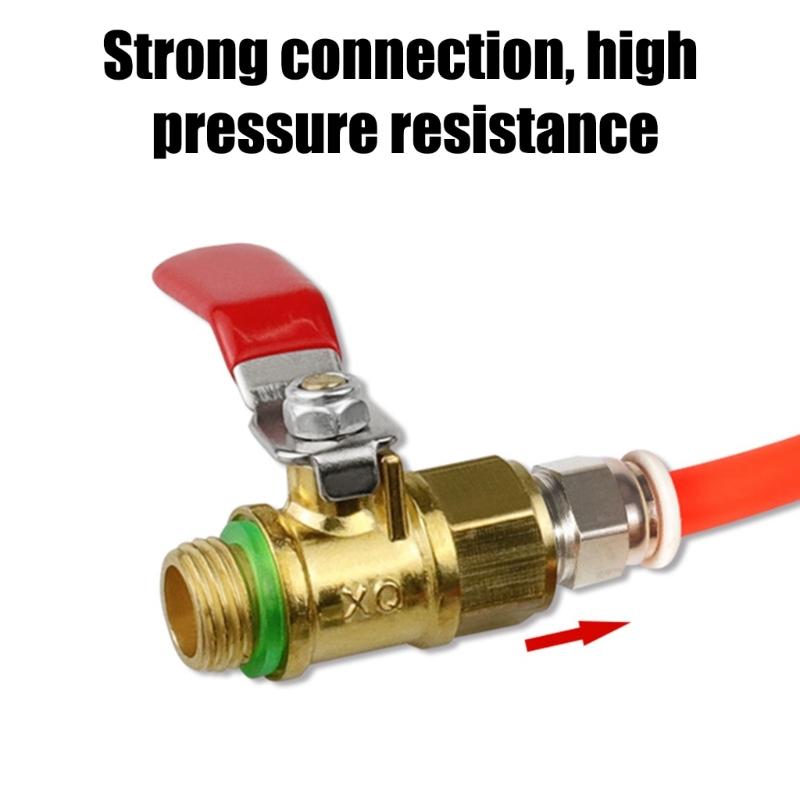 Agricultural Sprayer Brass Ball Valves Switches With Ergonomic Grip High Efficiency Plunger Pump Valves For Farm Irrigation