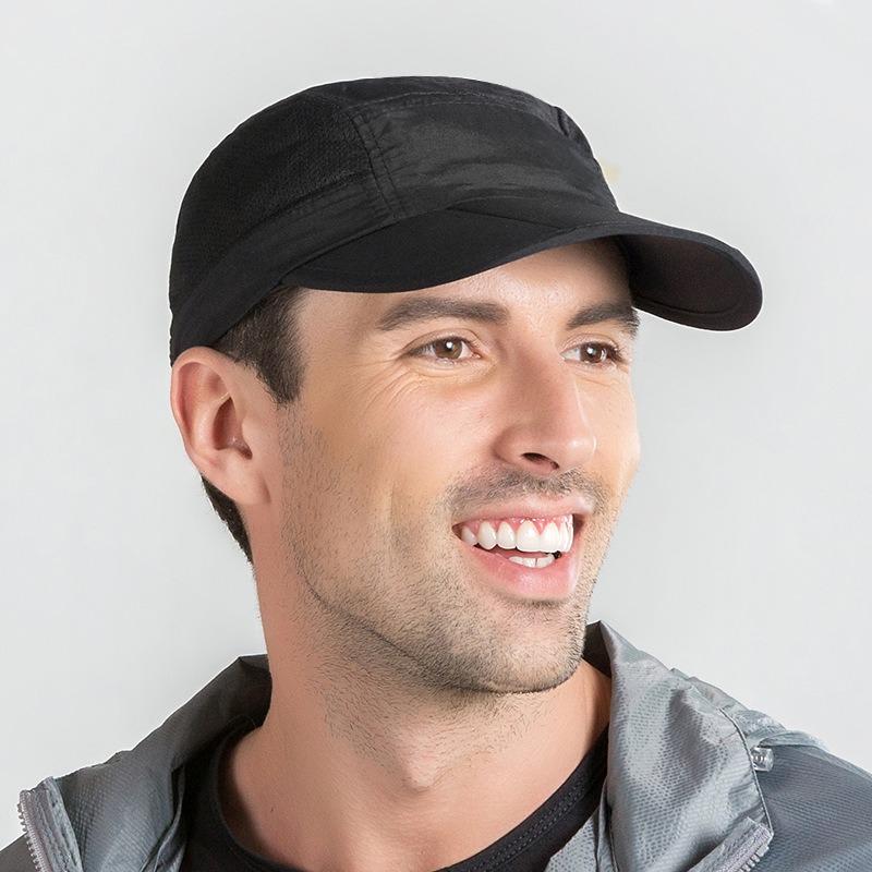 Outdoor Men's and Women's Folding Easy-to-carry Cap Sweat-absorbing Breathable Quick-drying Sun Protection Cap Fishing Cap Sports Baseball Cap
