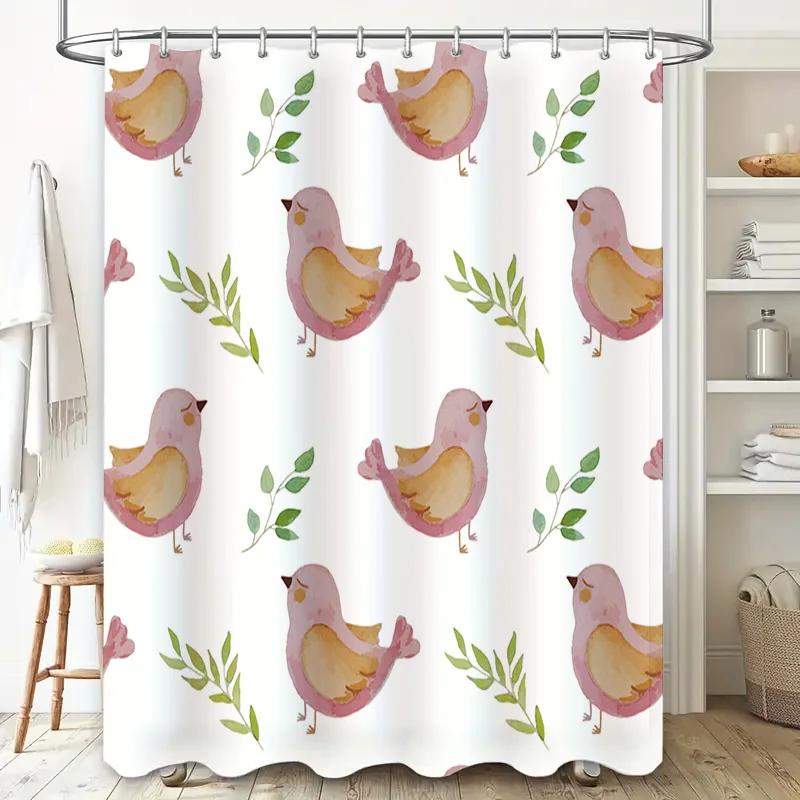 Home Shower Curtains For Bathroom Waterproof Fabric Modern Nordic Style Bathroom Curtains Shower Curtain 180X200