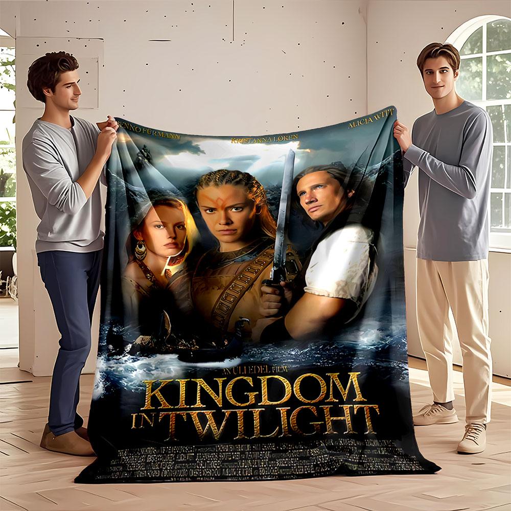 Kingdom in Twilight Blanket for all seasons blanket lunch break throw gift