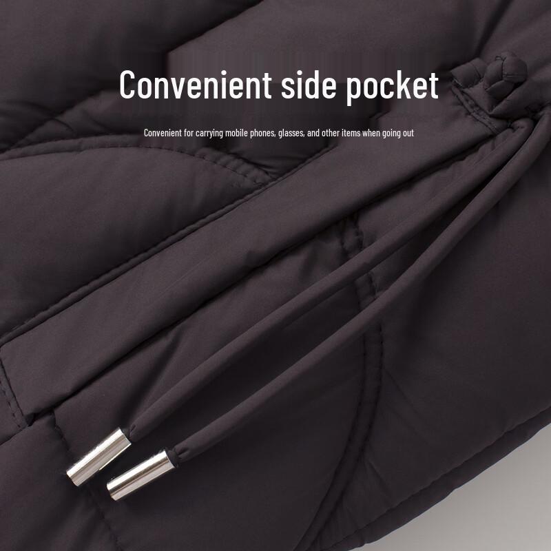 Women's Thick Padded Winter Jacket for Seniors