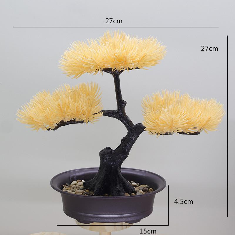 Künstliche Kiefer mit Kunststoffmaterial für Heim- und Gartendekor und Balkonlandschaft