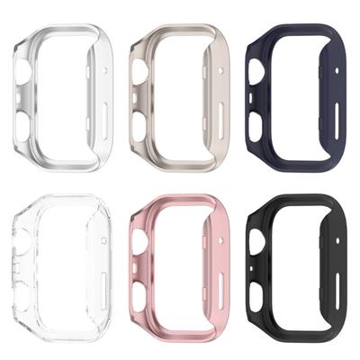 Hollowed Frame Protective Cover for Watch Fit 4 Shockproof PC Watch Sleeve Fashion Forward Modern Aesthetic