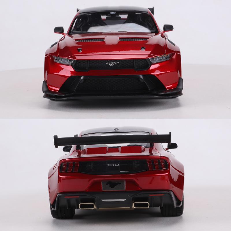 2026 1:18 New Ford Mustang Gtd Series Simulation Alloy Car Model Customized Children'S Toy Collection Gift Alloy Ornament Simulation Toy Model