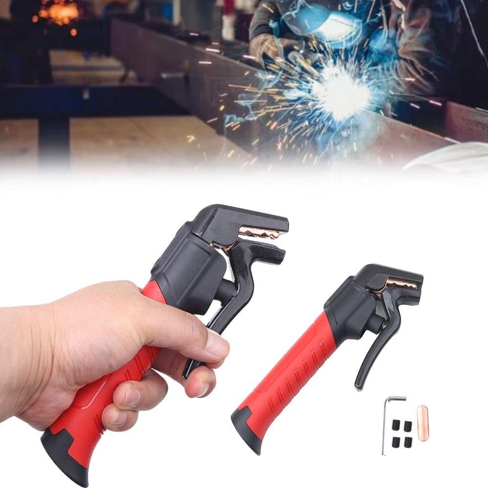Heavy Duty Welding Electrode Holder Insulated Handle Electrode Holding Clamp  Welding Clamp