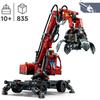 LEGO Technic 42144 La Grue De Manutention - Jouet De Construction Éducative Pour Enfants De 10 Ans Et Plus