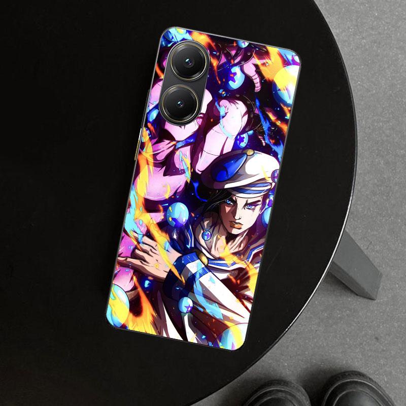 JoJo's Bizarre Adventure Hot Anime Phone Case Cover for Xiaomi Poco X6 X5 X7 Pro F7 Ultra Redmi 15C 15 13C 13 12C 12 10C 10 10A
