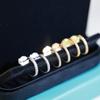 5A Grade Zircon Sub Gold Material Electroplated 18k Earrings In Three Colors of Wealth and Good Luck Daily Wear Jewelry Gift