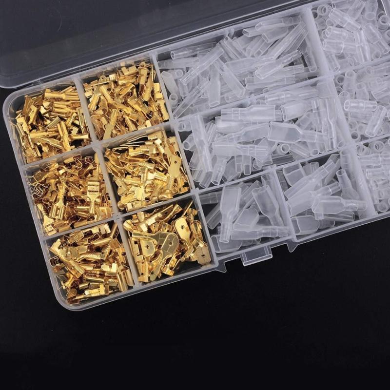 Crimping Tool Kits Self Adjusting Crimping Pliers for 0.25-2.5mm² with 270Pcs Wire End Terminals Crimping Pliers