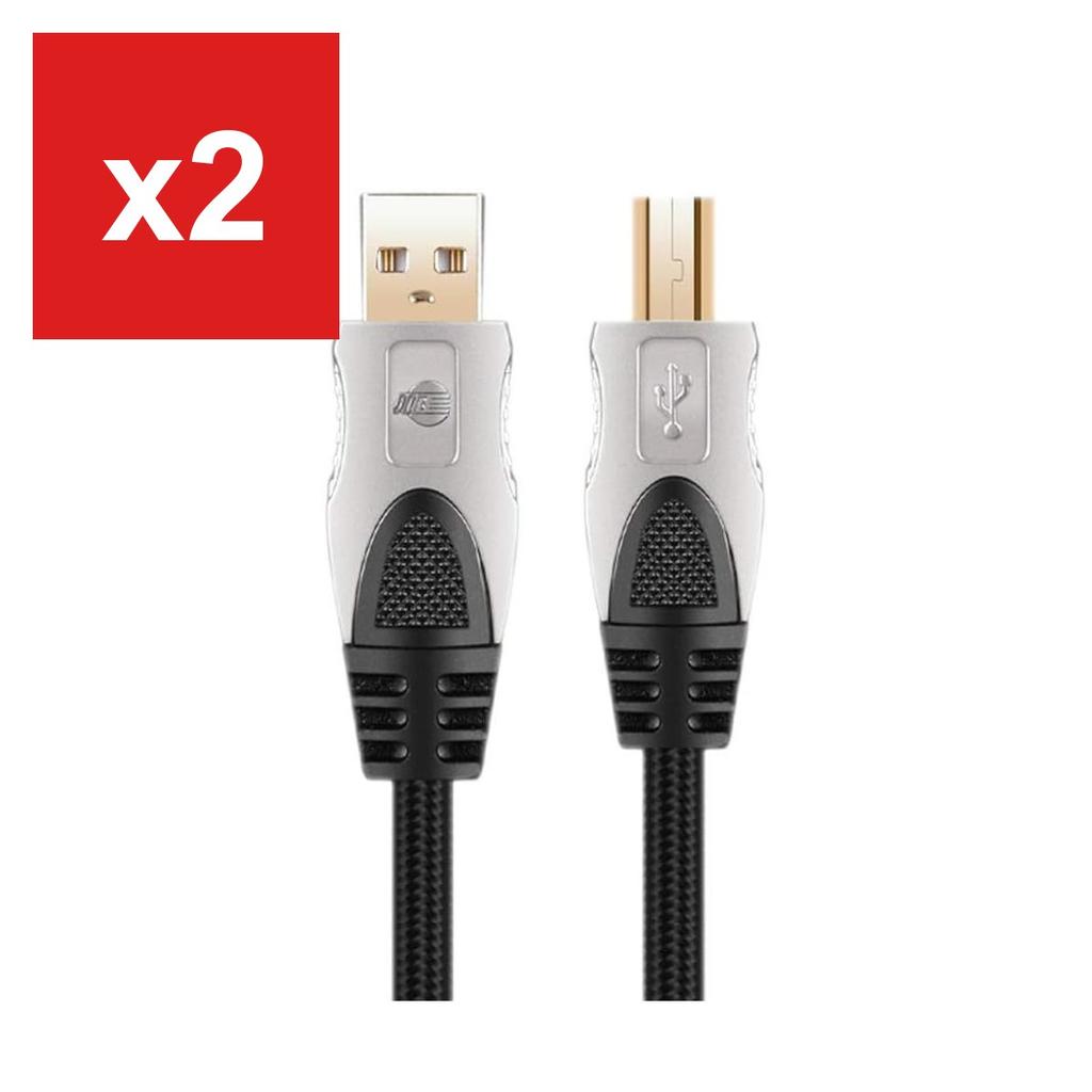 High-End USB 2.0 Audio Cable JIB A-Male to B-Male 5m