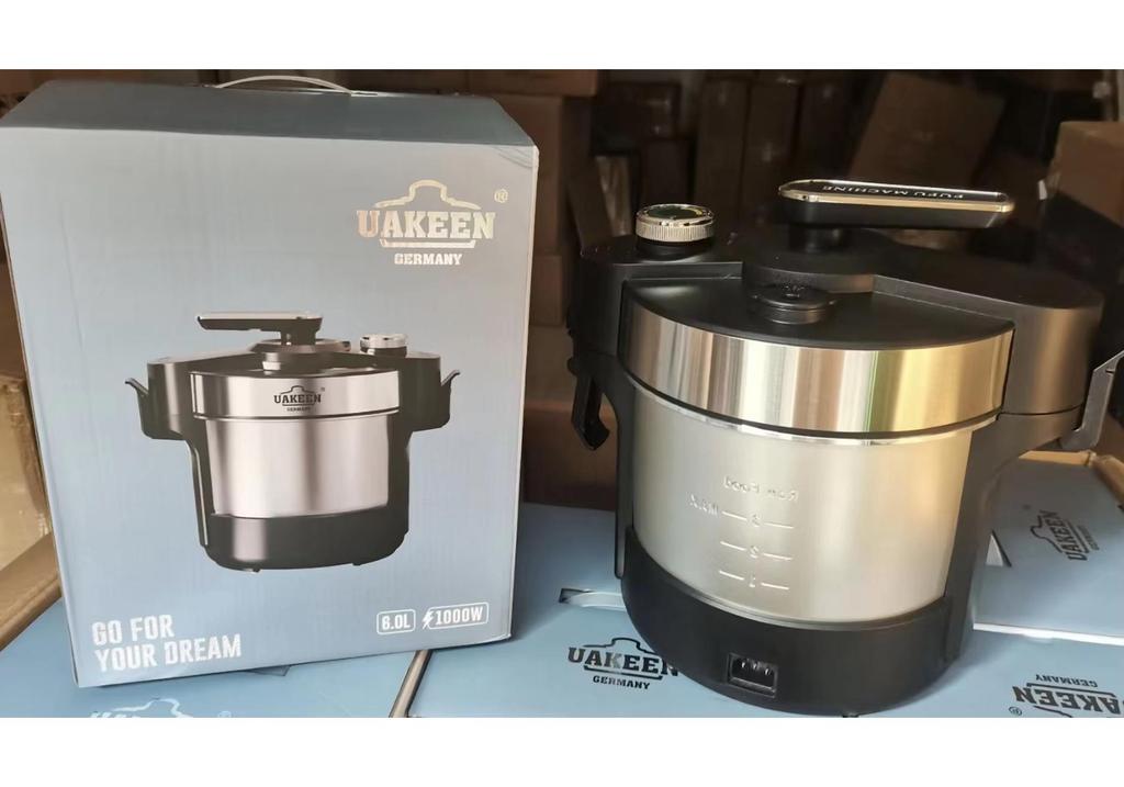 UAKEEN SwallowMaker 6L 1000W Bean Machine & Electric Meat Grinder
