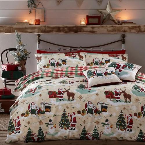 Furn Santa Claus Christmas Duvet Cover Set