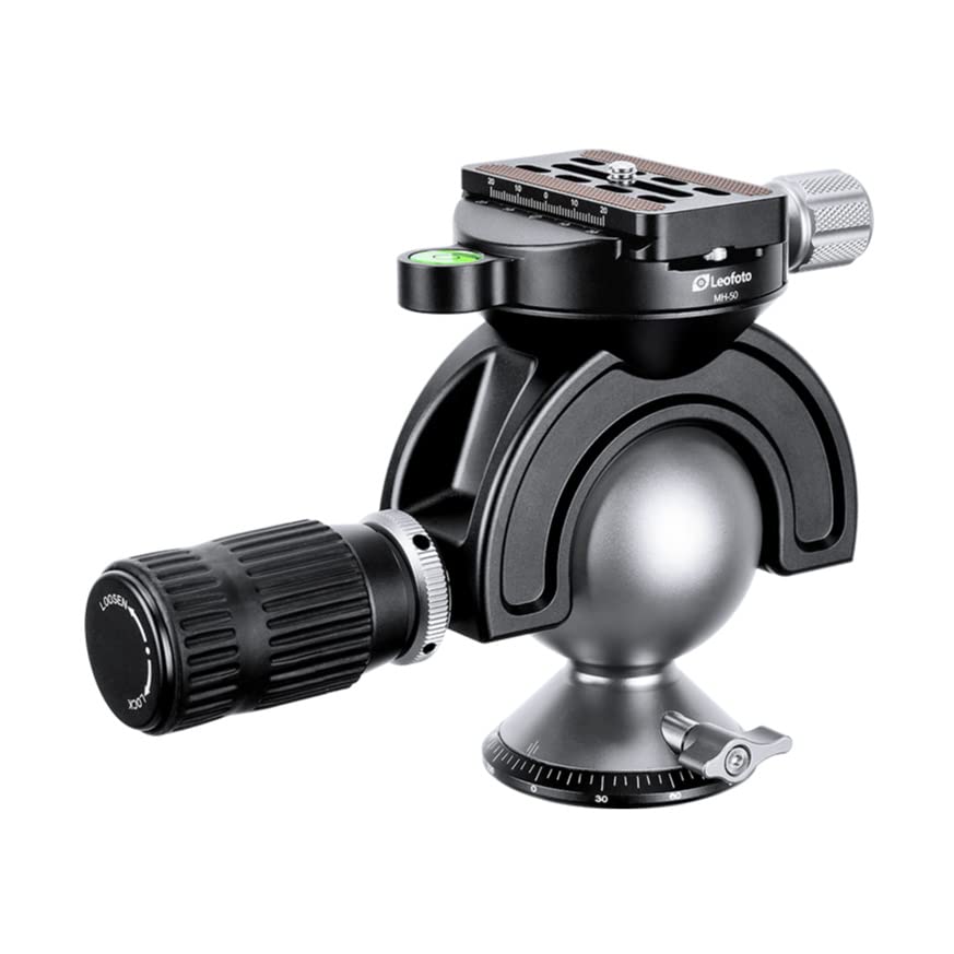 

Leofoto Вільна головка з ручкою Внутрішній звичайний імпортний продукт MH-50 / чорний