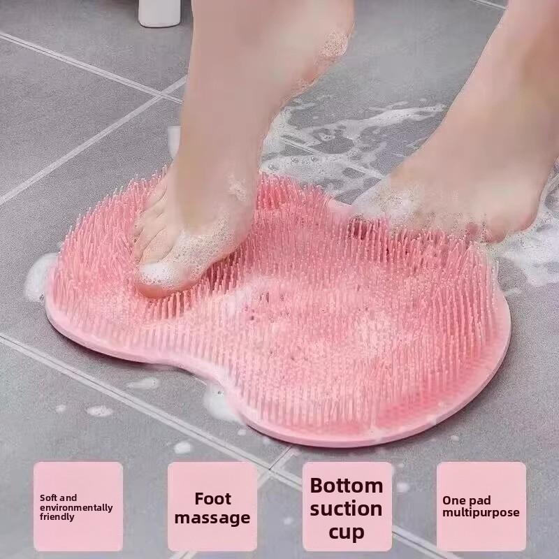 Baie Acasă Leneșă Anti-alunecare Spălare Picioare cu Ventuză Covoraș de Frecare Picioare