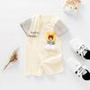 Summer Baby Cotton Short-Sleeve Romper Pajamas