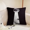 Funny Woman Face Cushion Cover Pillow Case Plush Fabric Soft Double Sided Print Sofa Cushion Cover Throw Pillow Covers
