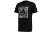 T Shirts Men's Black Crew Neck Moderate Straight Fit FN1753
