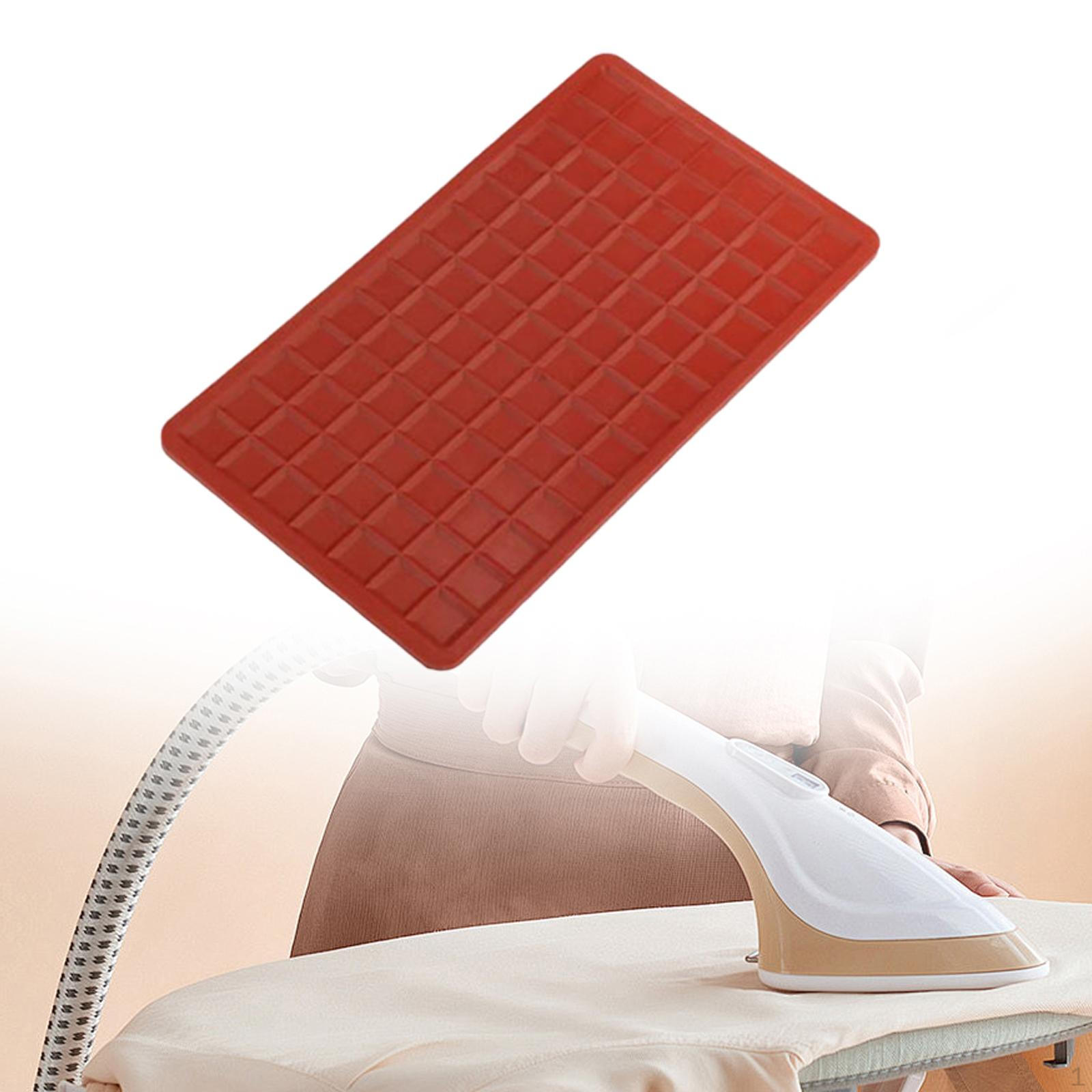 

Коврик для подставки под утюг, термостойкий гладильный коврик для путешествий Silicone 24x13.4cm