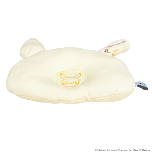 MORIPiLO Pokemon Baby/Child Pillow (Monpoke Pikachu Ear Die-Cut) Plush Toy Cushion 18x20x2cm Yellow Baby Newborn Merry-Go-Round Cute Soft Pokemon Char