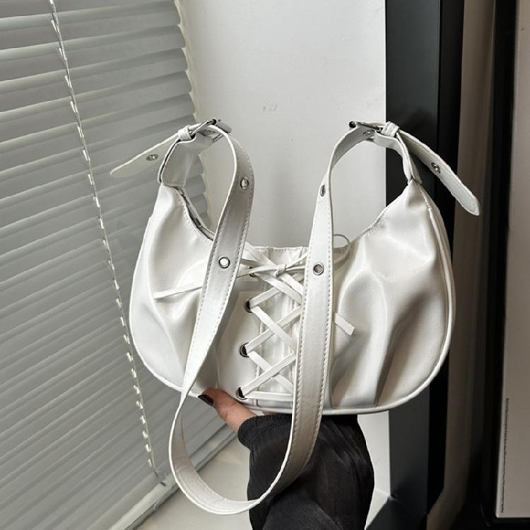 Shoulder Bag for Women Retro Pu Clutch Purses Slings Bag Handbag with Zipper Closure Evening Underarm Purse Saddles Bag