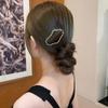 Fashion Clouds Shaped Hollow Out Hair Clips Bangs Clips Girls Sweet Dopamine Hairpins Side Hair Clip Headdress