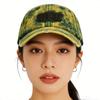 Vintage Cotton Baseball Cap With Embroidery And Wide Brim For All Seasons