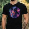T-Shirt Herren Hexe Raucht Motiv Baumwolle Größe XS bis 5XL
