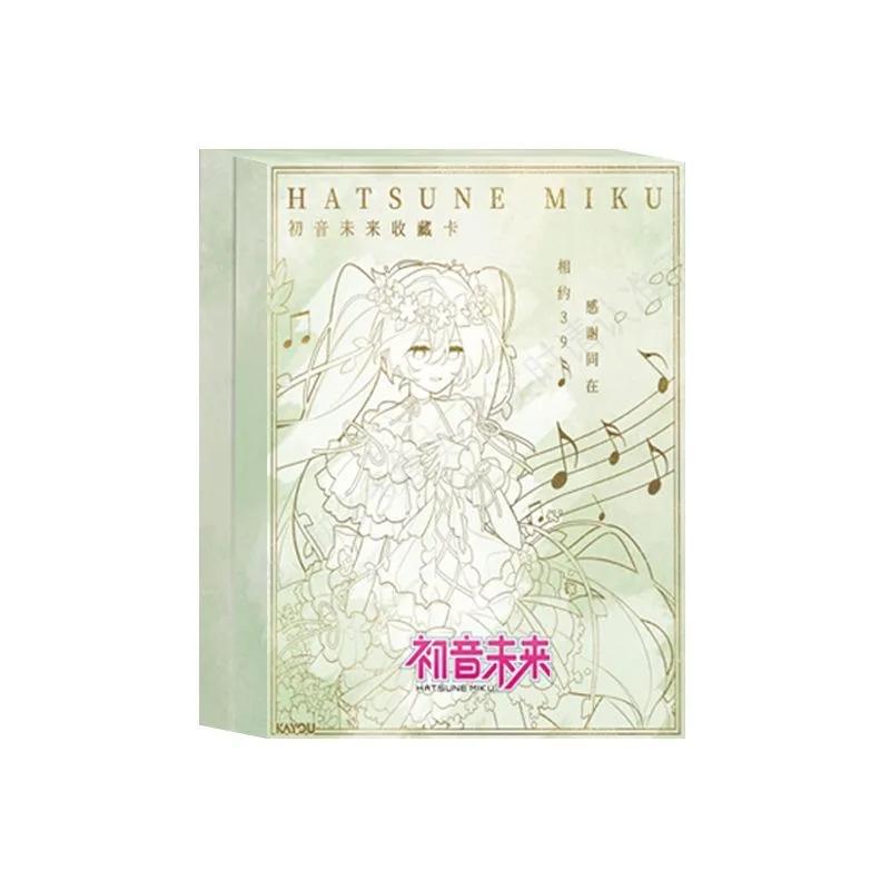 New Hatsune Miku Series Piapro Characters Virtual Singer Collectible Cards Charm Packs Anime Merchandise Gifts