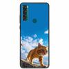 Para TCL 20 SE Funda 205 de silicona suave Funda de dibujos animados para TCL 20B 6159K Funda trasera para TCL 20 R 5G 20SE Fundas de moda TPU Funda