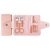 Set Manicure 7 Pezzi/Set Set Tagliaunghie Pratico Set per la Cura delle Unghie Strumenti Tagliaunghie in Acciaio Inossidabile per Viaggio Casa