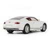 Premium 1:24 Diecast Bentley Continental GT Alloy Model Car - High-Quality Collectible Ornament (Black)