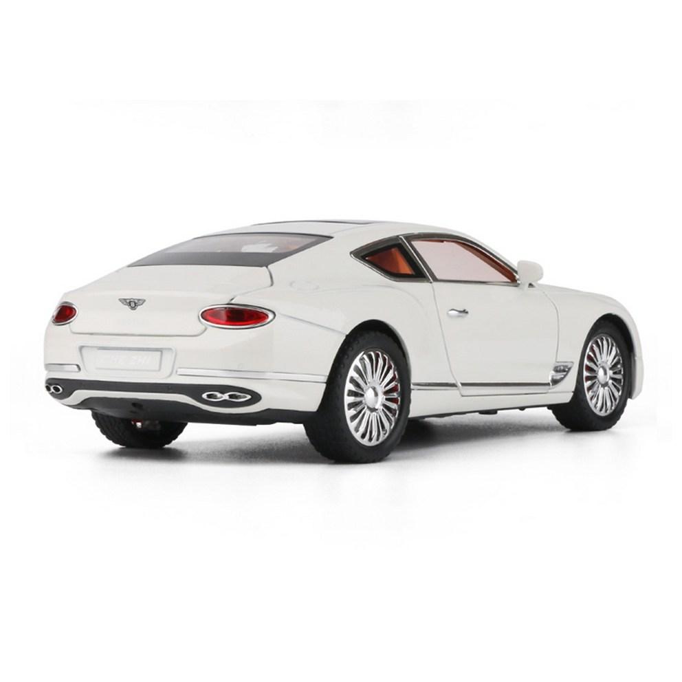 Premium 1:24 Diecast Bentley Continental GT Alloy Model Car - High-Quality Collectible Ornament (Black)