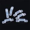 100pcs Silicone LED Strip Fix Clips 8/10/12/16mm No Shading LED Strip Mounting Brackets LED Neon Tube Fixing Clamp