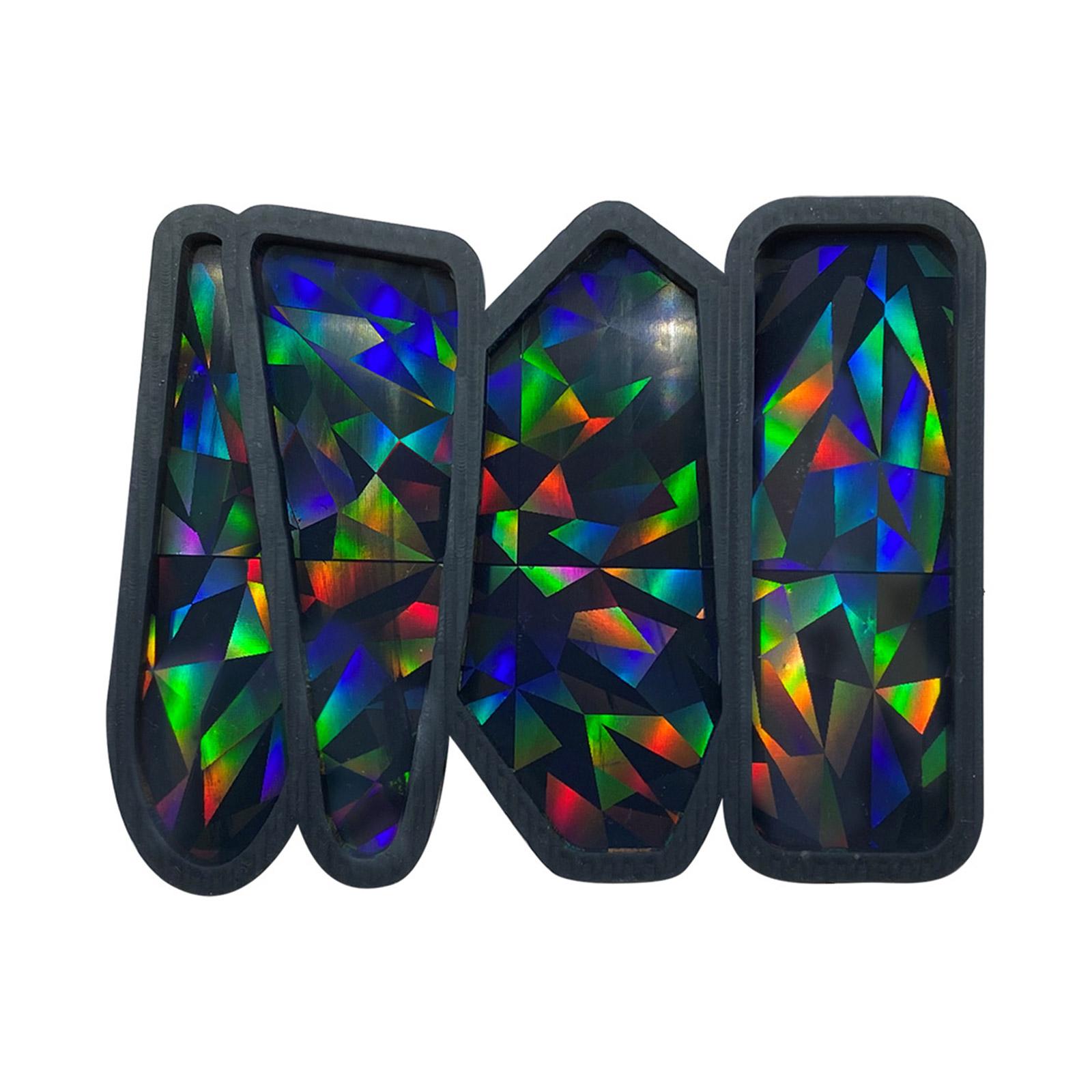 

Заколки силиконовые формы геометрические заколки для волос смоляные формы голографические эпоксидные литейные формы для поделок своими руками изготовление ювелирных изделий чёрный