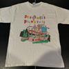 Vtg Style Pee Wee's Playhouse Short Sleeve White Color Shirt KV34183 Unisex T-Shirt