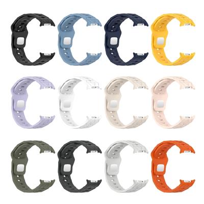 Adjustable Soccer Texture Watch Band For 8 Lightweight Breathable Silicone Gym Office Daily Use