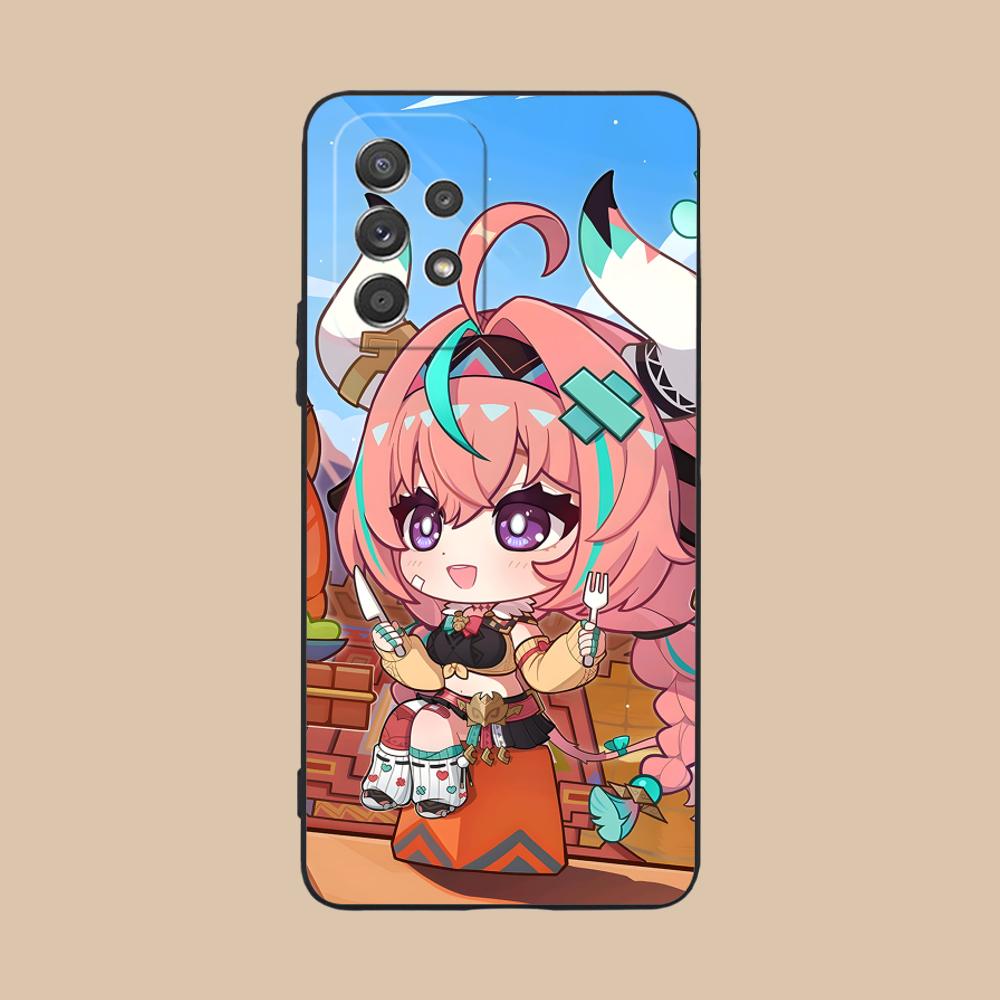 

Game GI Varesa Matte TPU Mobile Phone Case for Samsung Galaxy A56 55 54 53 52 51 36 35 34 23 16 15 5G Colorful Cover Galaxy A51 5G