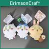 Usagi Chiikawa Hachiware Leaf Eye Covering Plush Doll Pendant For Kids Room Decor