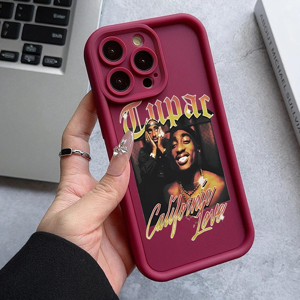 Rapper 2pac Zpěvák Tupac Pouzdro na telefon Pro Samsung Galaxy A16 A06 A35 A55 A25 A05s A15 A54 A34 A24 A14 4G 5G Měkký zadní kryt z TPU