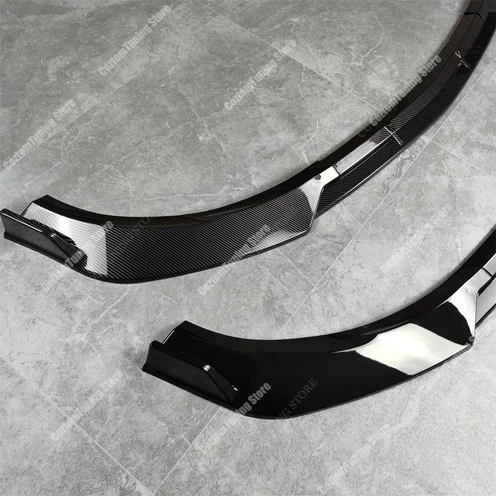 Spoiler Anteriore Lucido Lip Splitter Diffusore Per Mercedes W213 E LINEA AMG E300 E400 E450 E43 E53 Pre-facelift 2016-2019