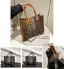 Trendy And Functional Leopard Print Tote Bag With Soft Structure Perfect For Modern Lifestyle